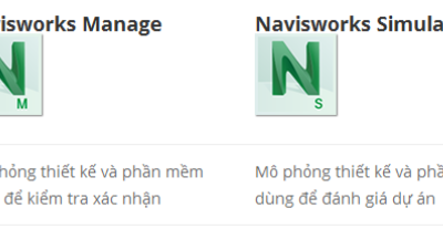 So sánh Navisworks Manage và Navisworks Simulate