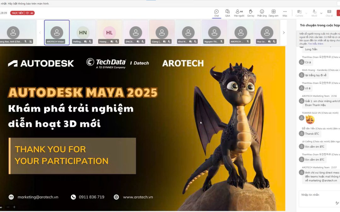 [WEBINAR RECAP] Autodesk Maya 2025: Khám phá trải nghiệm diễn hoạt 3D mới